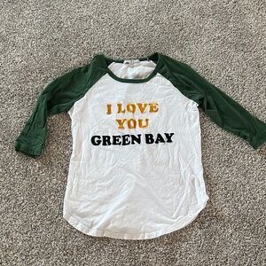 Green Bay Packers Raglan Shirt